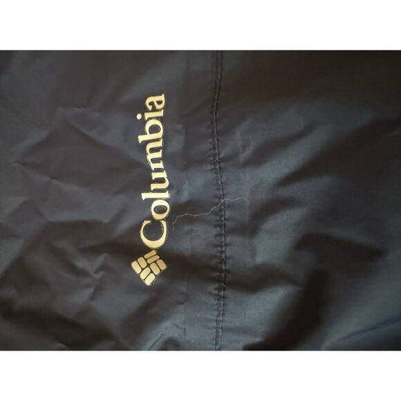 Columbia Omni Tech Jacket Size 4X Navy Zip Rain Coat - Picture 10 of 10